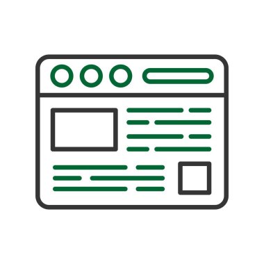 Tarayıcı Yaratıcı Simgeler Tasarımı