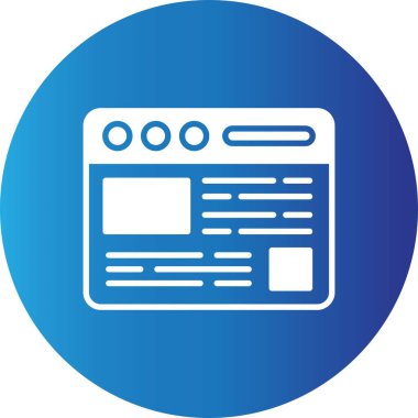 Tarayıcı Yaratıcı Simgeler Tasarımı