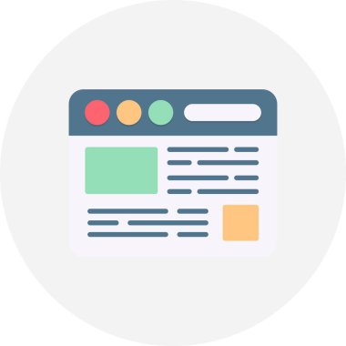 Tarayıcı Yaratıcı Simgeler Tasarımı