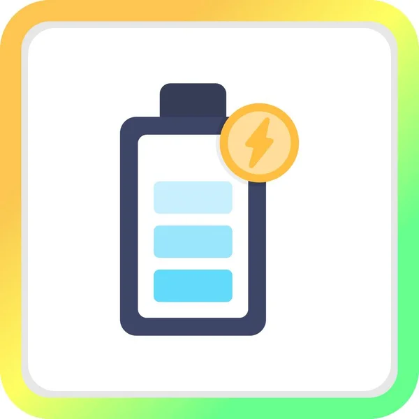 Charging Battery Creative Icons Desig — Stock Vector