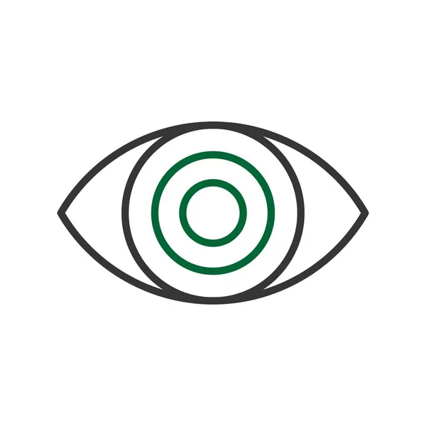 Eye Creatieve Pictogrammen Desig — Stockvector