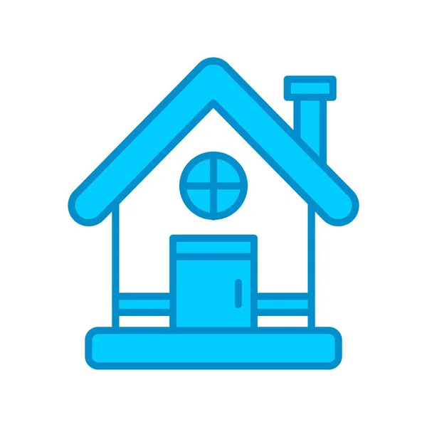 Home Creative Icons Desig — Stock Vector
