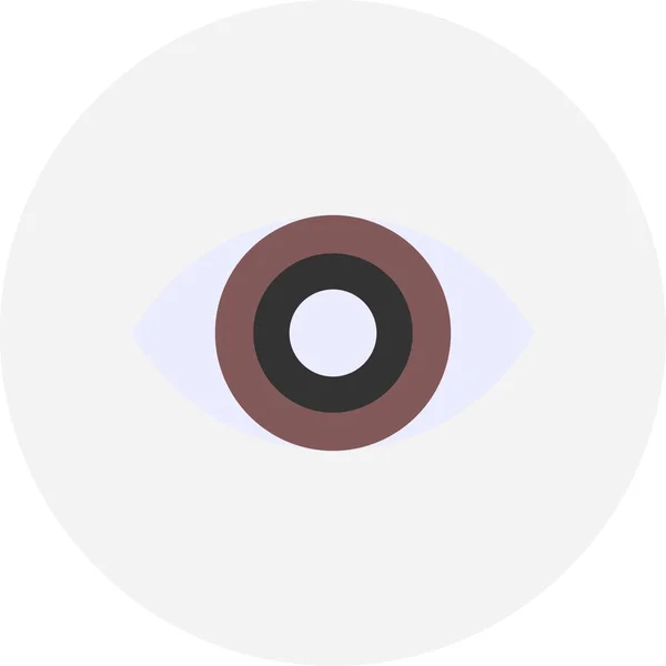 Eye Kreative Ikonen Desig — Stockvektor