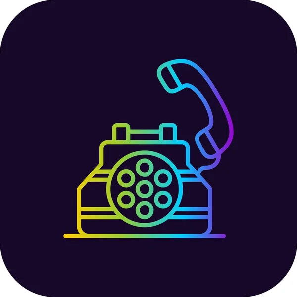 Telefon Kreativa Ikoner Desig — Stock vektor