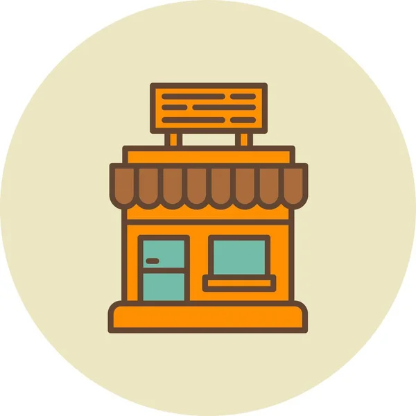 Store Creative Icons Desig — Stockvektor