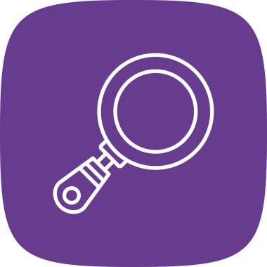 Büyütme Camı Yaratıcı Simgeler Tasarımı