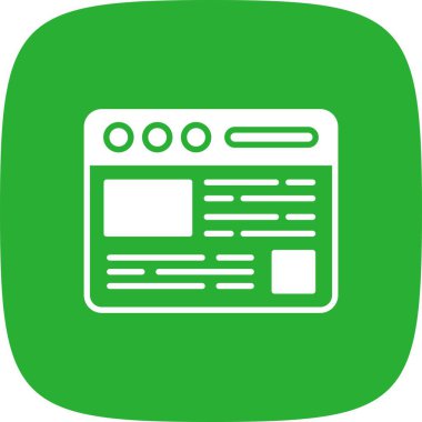 Tarayıcı Yaratıcı Simgeler Tasarımı