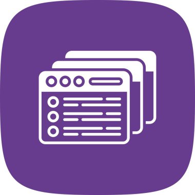 Sekmeler Yaratıcı Simgeler Tasarımı