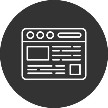 Tarayıcı Yaratıcı Simgeler Tasarımı