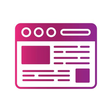 Tarayıcı Yaratıcı Simgeler Tasarımı