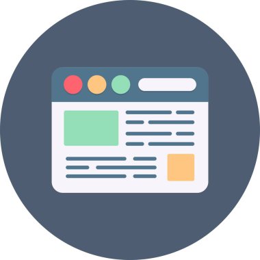 Tarayıcı Yaratıcı Simgeler Tasarımı