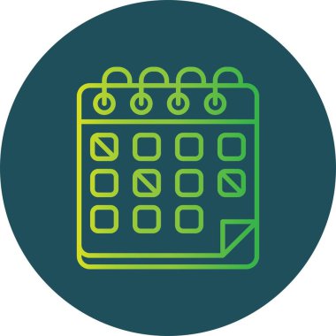 Calendar Creative Icons Desig