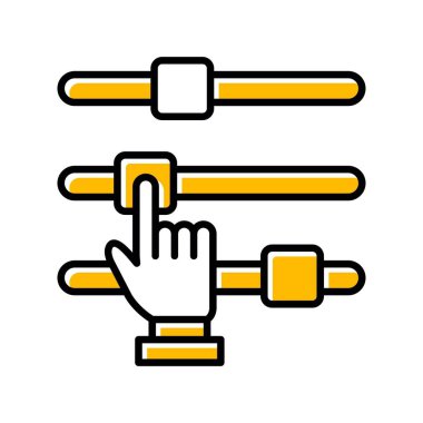  Kaydırıcılar Yaratıcı Simgeler Tasarımı