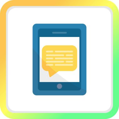  Telefondaki İleti Yaratıcı Simgeler Tasarımı