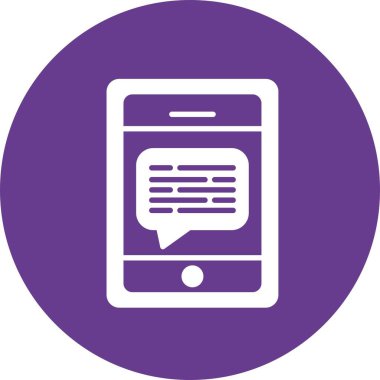  Telefondaki İleti Yaratıcı Simgeler Tasarımı