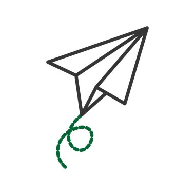  Kağıt Düzlem Yaratıcı Simgeler Tasarımı