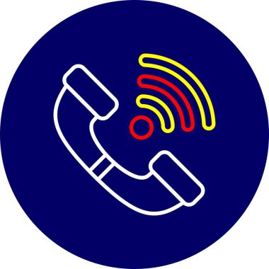 Telefon Alıcısı Yaratıcı Simgeler Tasarımı