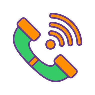 Telefon Alıcısı Yaratıcı Simgeler Tasarımı