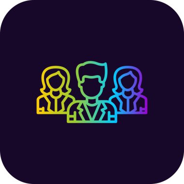 Takım Yaratıcı Simgeler Tasarımı