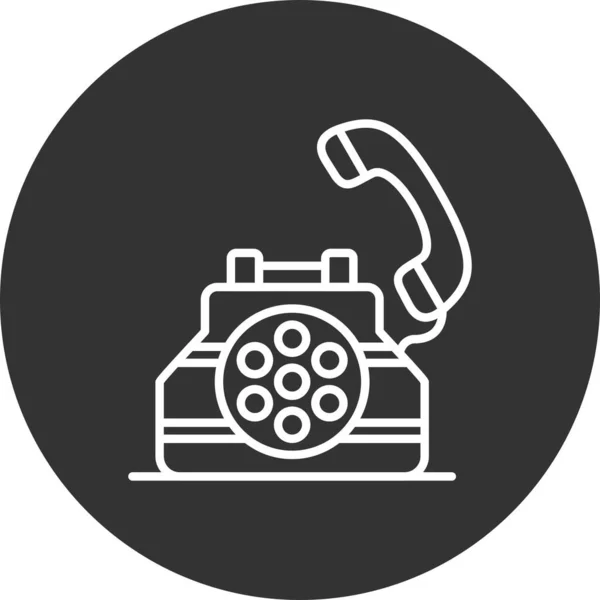 Telefon Kreative Ikonen Desig — Stockvektor