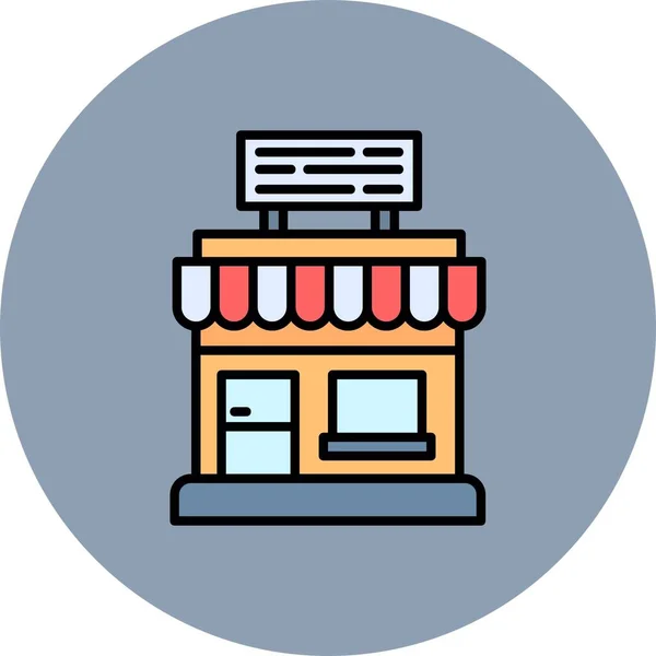 Store Creative Icons Desig — Stockvektor