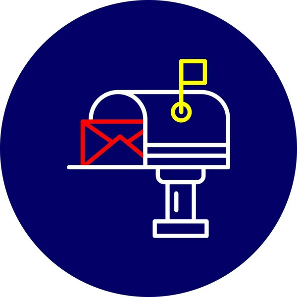 Mail Box Creative Icons Desig — Stockvector