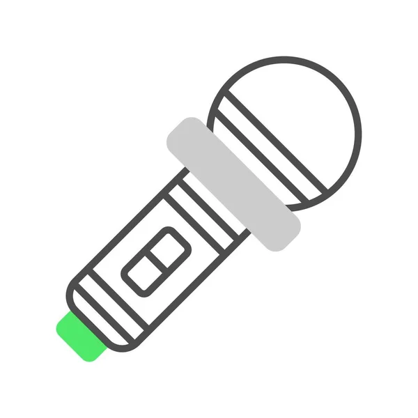 Microphone Creative Icons Desig — Vector de stock