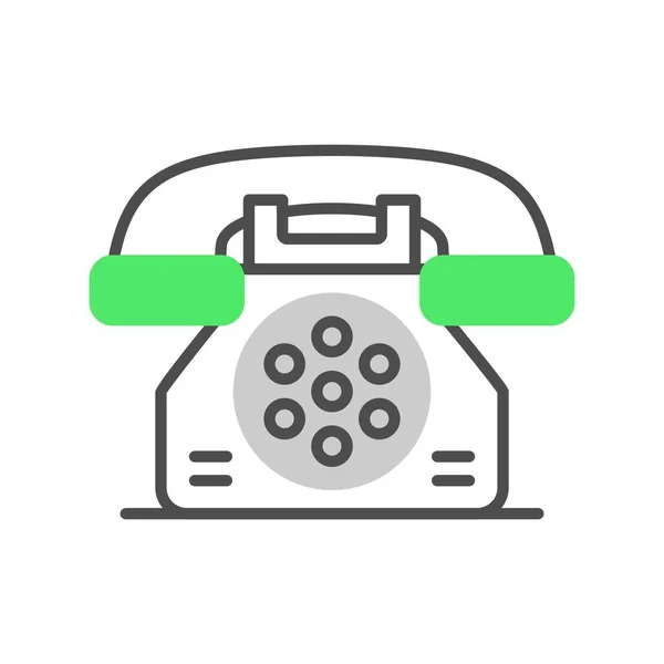 Telefon Kreativní Ikony Desig — Stockový vektor