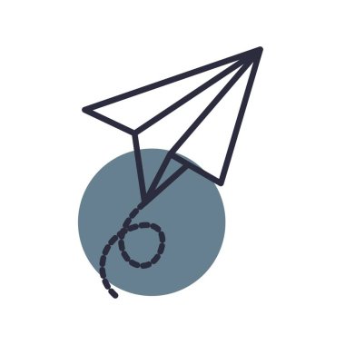  Kağıt Düzlem Yaratıcı Simgeler Tasarımı