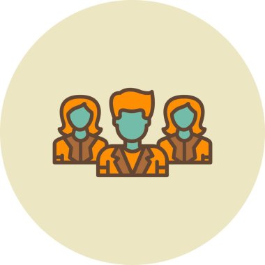 Takım Yaratıcı Simgeler Tasarımı