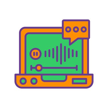  Sesli Mesaj Yaratıcı Simgeler Tasarımı