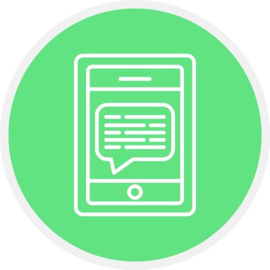  Telefondaki İleti Yaratıcı Simgeler Tasarımı