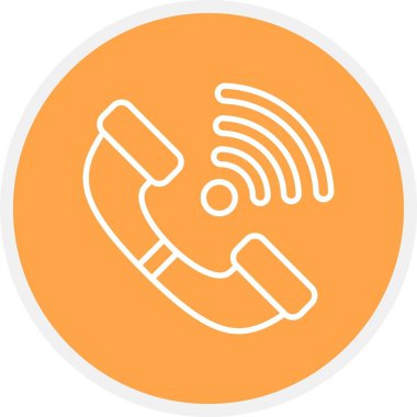 Telefon Alıcısı Yaratıcı Simgeler Tasarımı