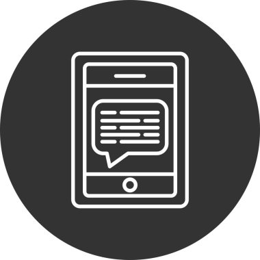  Telefondaki İleti Yaratıcı Simgeler Tasarımı