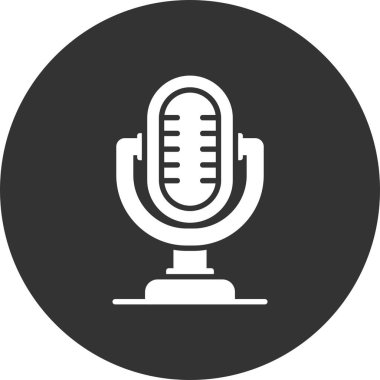  Mikrofon Yaratıcı Simgeler Tasarımı