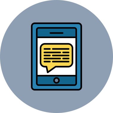  Telefondaki İleti Yaratıcı Simgeler Tasarımı