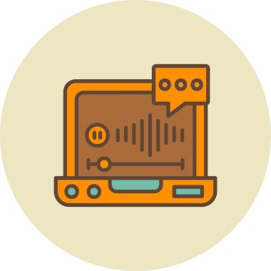  Sesli Mesaj Yaratıcı Simgeler Tasarımı