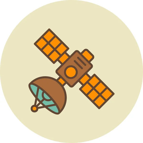 Satellite Creative Icons Desig — Vector de stoc