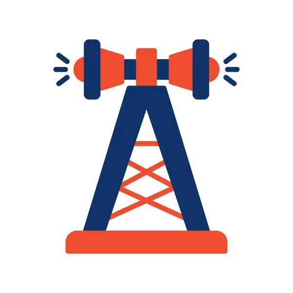 Antenna Creative Icons Desig — Vettoriale Stock