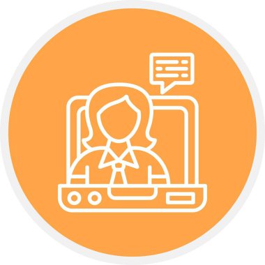 İş Görüşmesi Yaratıcı Simgeler Tasarımı