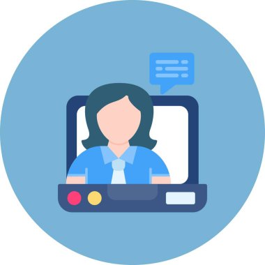 İş Görüşmesi Yaratıcı Simgeler Tasarımı