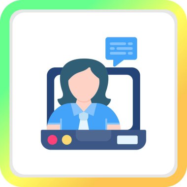 İş Görüşmesi Yaratıcı Simgeler Tasarımı