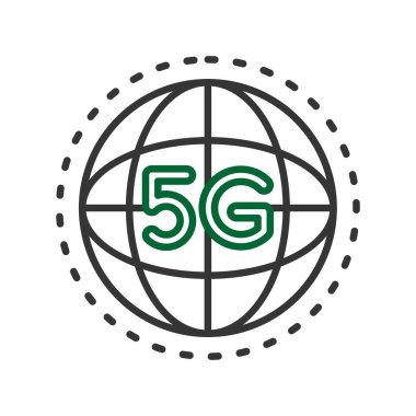 5g Yaratıcı Simgeler Tasarımı