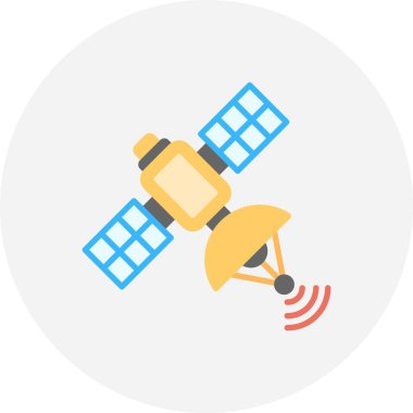 Satellite Creative Icons Desig