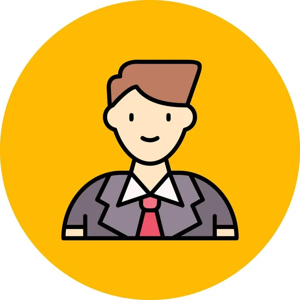 Businessman Creative Icons Desig — Stock Vector