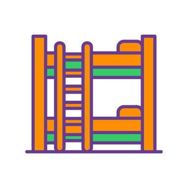Bunk Bed Creative Icons Desig