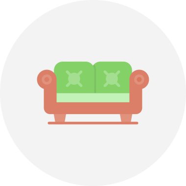 Koltuk Yaratıcı Simgeleri Tasarımı