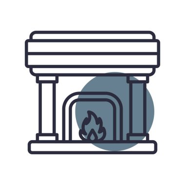  Fireplace Creative Icons Desig