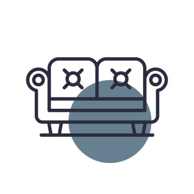 Koltuk Yaratıcı Simgeleri Tasarımı