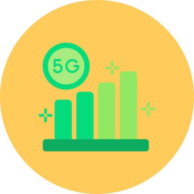  5g Yaratıcı Simgeler Tasarımı